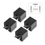4-Pack 3 Pin Electronic Flasher Relay, 12V
