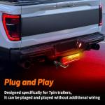 7 Pin Hitch Strobe Light with 6 Lighting Modes