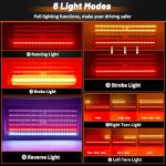 7 Pin Hitch Strobe Light with 6 Lighting Modes