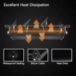 7-Inch Slim LED Light Bar for Trucks & More