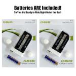 DAWAY LED Bicycle Wheel Lights - Waterproof 2-Pack