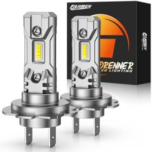 FORENNER H7 LED Fog Bulbs, 6500K, Plug and Play