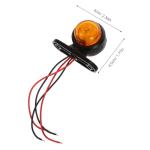 2-Pack Double-Sided Waist Light Marker Lights