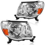 DWVO Chrome Headlight Assembly for Toyota Tacoma 2005-2011