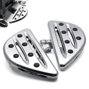 Adjustable Chrome Motorcycle Foot Pegs for Touring