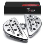 Adjustable Chrome Motorcycle Foot Pegs for Touring