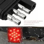 15 LED Brake Light Trailer Hitch Cover