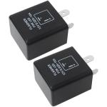 12V 2-Pack LED Flasher Relay for Cars & Motorcycles