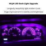 Custom Pink LED Dash Lights for Dodge Ram 2002-2006