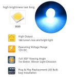 Ice Blue LED Dash Gauge Bulbs for Acura Legend