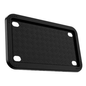 Silicone Motorcycle License Plate Frame for 4x7 inch plate