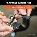 CURT 55308 Custom 4-Pin Trailer Wiring Harness