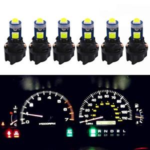 Bright T5 LED Light Bulbs for Car Dashboard - 6 Pack