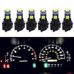 Bright T5 LED Light Bulbs for Car Dashboard - 6 Pack