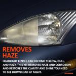 Headlight Restoration Kit - 3 Easy Steps