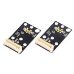 Moseiny 2PCS Yellow LED Angel Eyes for GR Supra