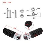 FLYPIG Footrest Pegs for Yamaha PW50 PW80