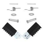 FLYPIG Footrest Pegs for Yamaha PW50 PW80