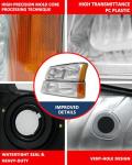 Chevy Silverado Headlight Assembly 2003-2006 Pair