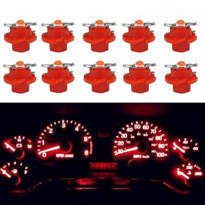 Bright Red Dashboard LED Indicator Bulbs for BMW