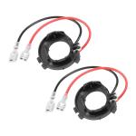 Volkswagen LED Headlight Bulb Holder Adapter - Pair