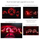 Bright Red Dashboard LED Indicator Bulbs for BMW