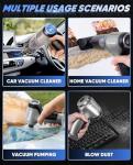 Saker 3-in-1 Car Mini Vacuum Cleaner, Portable & Powerful