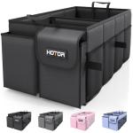 HOTOR Large Capacity Trunk Organizer for SUVs & Sedans