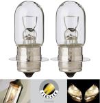 P15s 25W Headlight Bulbs for Scooter & ATV (2-Pack)