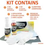 H11 XtraVision Bulbs & Headlight Restoration Kit