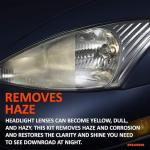 H11 XtraVision Bulbs & Headlight Restoration Kit