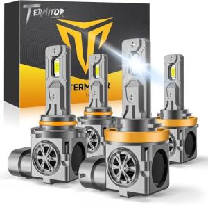 Bright H11/H9 Fog Light Bulbs - 22000LM 6500K