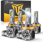 Bright H11/H9 Fog Light Bulbs - 22000LM 6500K