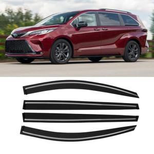Toyota Sienna Window Visors - Rain Guards & Sun Shades