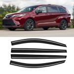 Toyota Sienna Window Visors - Rain Guards & Sun Shades