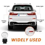 Fugedox 3157 LED Tail/Brake Signal Bulbs, 12V