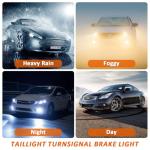 Fugedox 3157 LED Tail/Brake Signal Bulbs, 12V