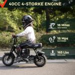 FRP Mini Dirt Bike for Kids and Adults
