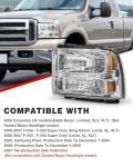 ADCARLIGHTS Headlight Assembly for Ford Super Duty