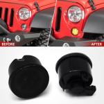 Smoked Lens Turn Signal Lights for Jeep Wrangler