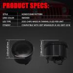 Smoked Lens Turn Signal Lights for Jeep Wrangler