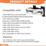 Corkiauto Headlight Assembly for Chevy GMC Trucks