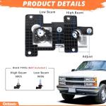 Corkiauto Headlight Assembly for Chevy GMC Trucks