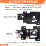 Corkiauto Headlight Assembly for Chevy GMC Trucks