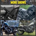 Rebel 500/300 Motorcycle Rear Seat Side Fairing