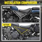 Rebel 500/300 Motorcycle Rear Seat Side Fairing