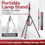 Adjustable Carbon Fiber Tripod Stand for Photography