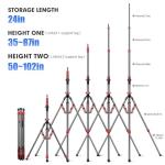 Adjustable Carbon Fiber Tripod Stand for Photography