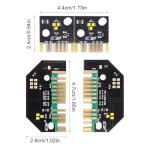 4PCS Yellow LED Headlight Modules for BMW G20/G21