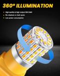 Bright Amber 3157 LED Turn Signal Bulbs - 2 Pack
